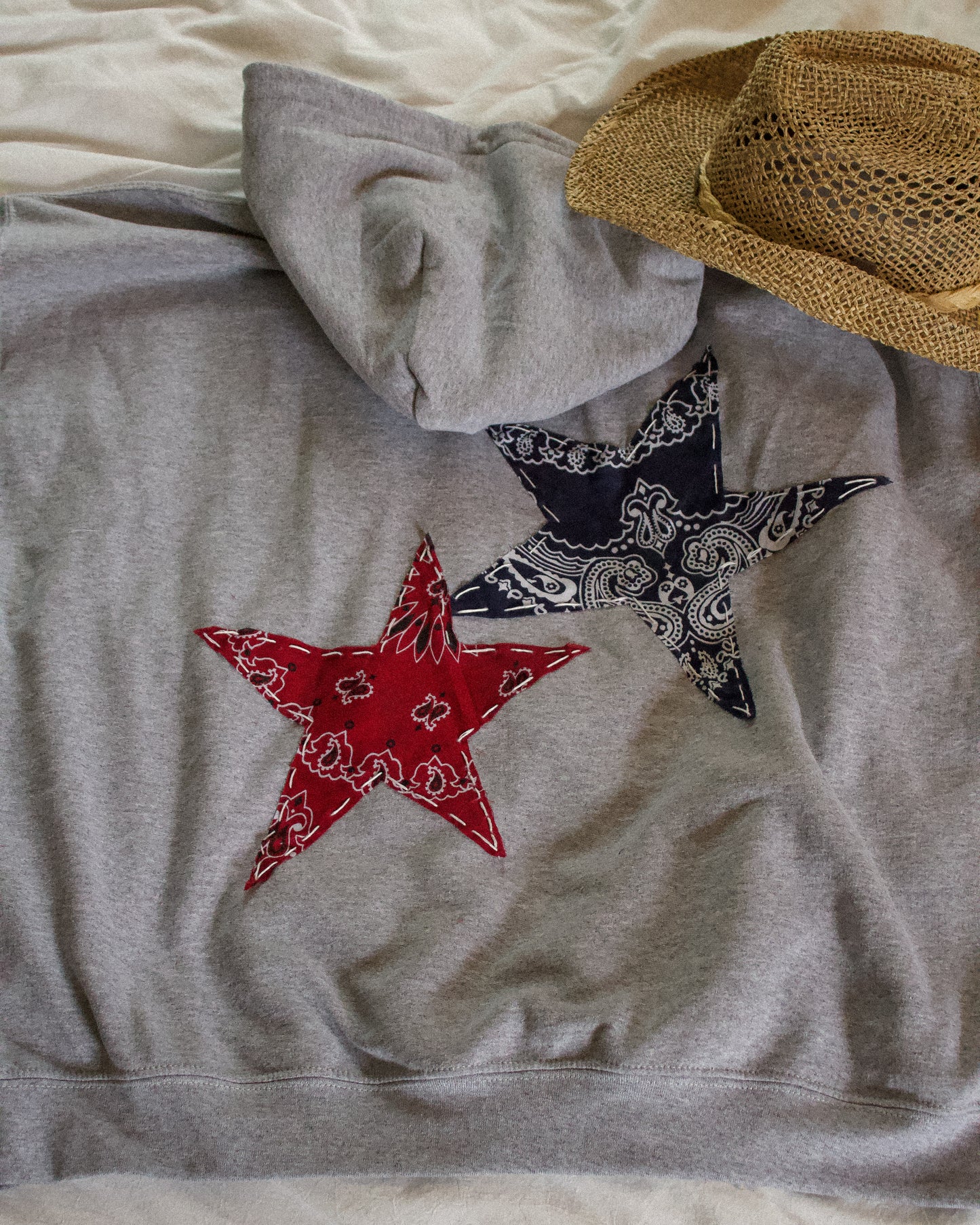 PATCHWORK USA HOODIE