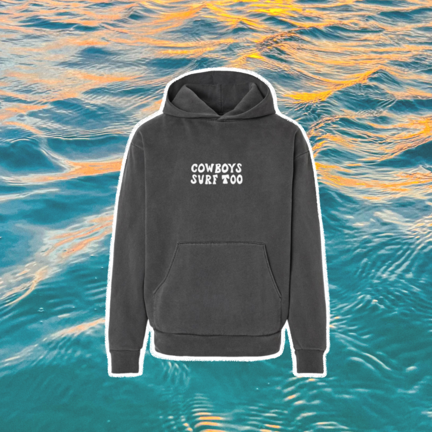COWBOYS SURF TOO HOODIE