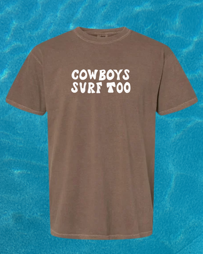 COWBOYS SURF TOO TEE