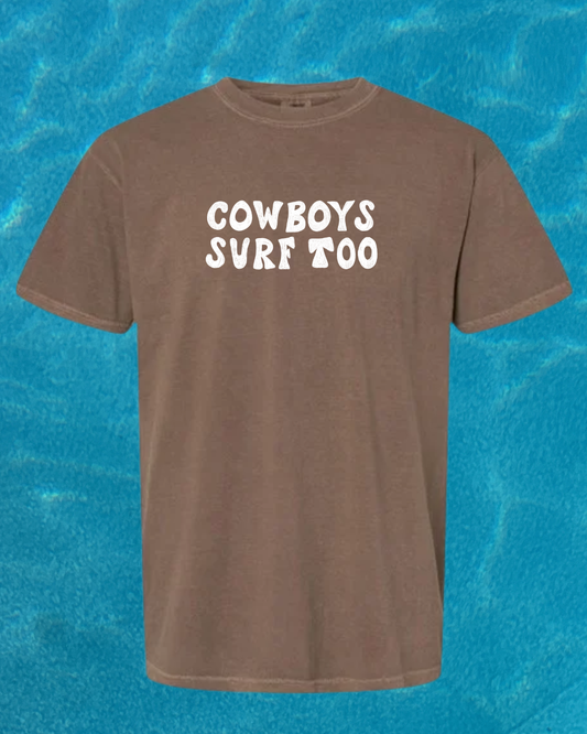 COWBOYS SURF TOO TEE