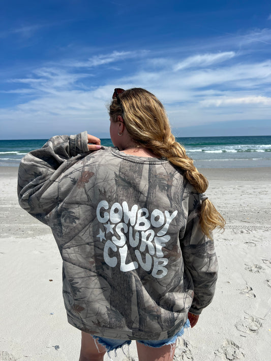 CAMO COWBOY SURF CLUB CREW
